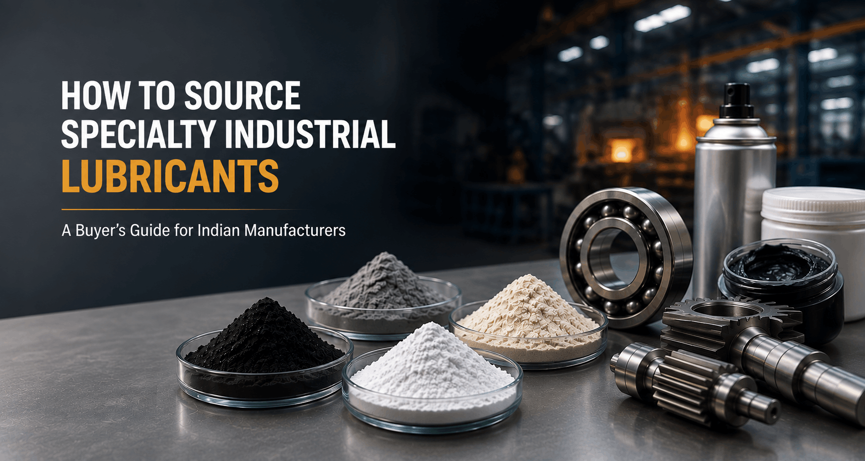 Guide to sourcing specialty industrial lubricants for Indian manufacturers — Jade Chemicals